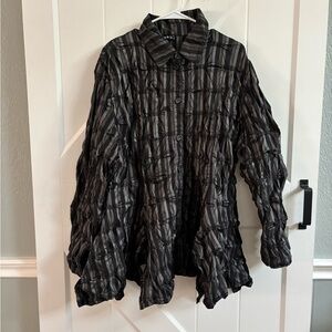 Dress To Kill Black Striped Jacket